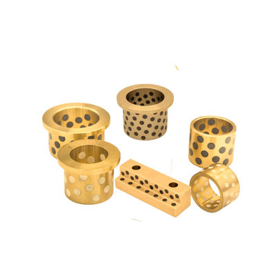 Beli Padat Pelumas Grafit Perunggu Katup Air Oilless Bushing pembuatan online