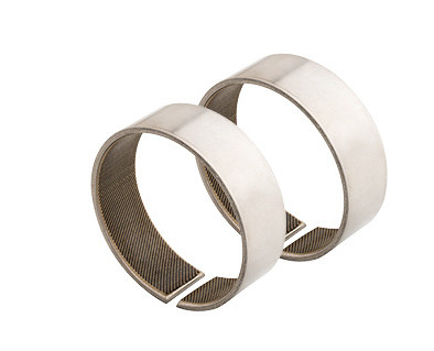 Beli Woven Glide Bushing Sliding Bearings Ukuran Bore |  Kain Stainless Steel Melingkar Self-Lubricating Bearing  / Kevlar pembuatan online
