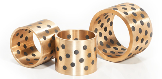Beli Bebas Grafit Plugged Bronze Bearings Valves, Bushing Steel / Copper Composite pembuatan online
