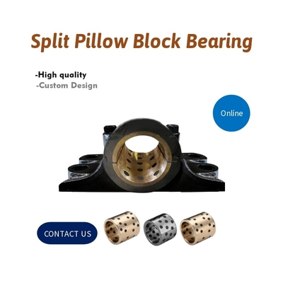 Beli Bantal Blok Grafit Perunggu Oilless Bushing Terpasang pembuatan online
