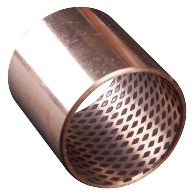 Beli Struktur Berdinding Tipis WB702 Flange Bronze Bushing Dengan Lubang pembuatan online