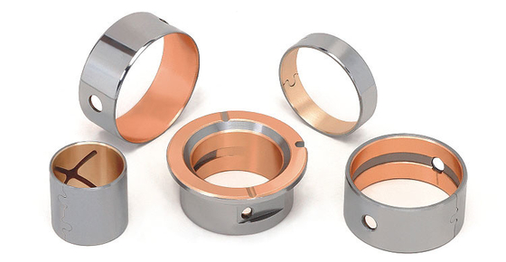 Beli CuPb10Sn10 Bimetal Bushing, Flanged Bimetal Steel Bearings Berdasarkan Ukuran pembuatan online