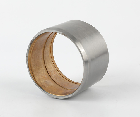 Beli Paduan CuPb24Sn4 Baja Bushing Bimetal Didukung pembuatan online