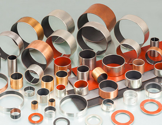 Beli AlSn20Cu Steel Backing Self Lubricating Cylindrical Strips dengan Komposisi Alloy pembuatan online