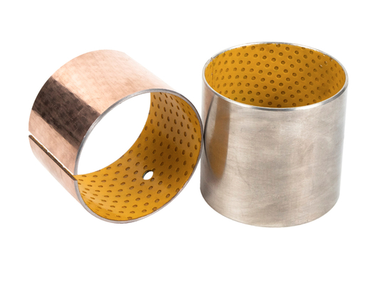 Beli Split Sleeve Steel Bushings Bearings Grease-Lubricated DIN 1494 / ISO 3547 Metal Polymer Bearing pembuatan online