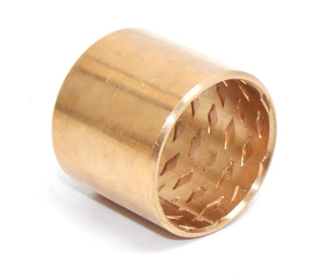 Beli CuSn8 Thin Wall TIn Bronze Sleeve Bushes Untuk Mesin Pertanian pembuatan online