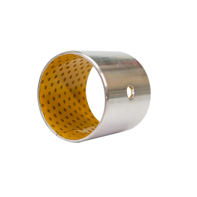 Beli Tin / Copper Plating Polymer Bearings Polos Panduan Semak Lengan Dengan Lubang Minyak pembuatan online