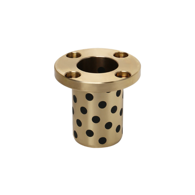 Harga yang bagus Low Friction C86300 Graphite Bronze Bearing SPW/JTW/SBW Cylindrical Flange Bush untuk tugas berat on line