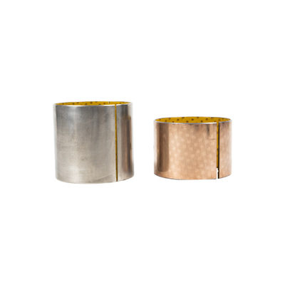 Harga yang bagus Baja Back Sintered Perunggu POM Bushing Komposit Plain Split Bearing on line