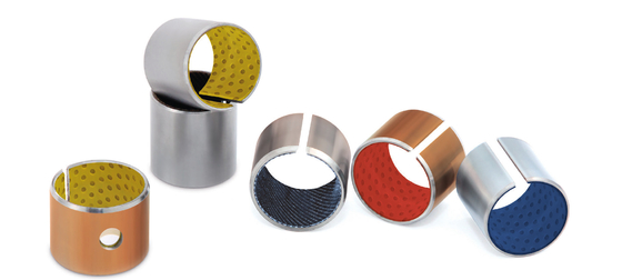 Harga yang bagus Bushing Baja Tahan Karat Pelumas Mandiri |  TEX Bushings Dibungkus  Dilapisi on line