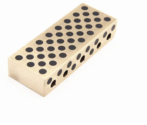 Harga yang bagus S45C Oilless Slide Plate, Pelat Aus Self Lube Graphite Steel Khusus on line