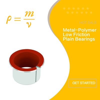 Harga yang bagus Logam - Polimer Rendah Gesekan Polos Silinder Polos Sesuai Dengan Spesifikasi RoHS on line