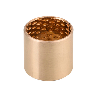 Harga yang bagus Customzied Oil / Grease Groove Casting Bronze Sleeve & Flange Enam hingga Delapan Desain Untuk Loader on line