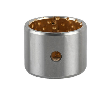 Harga yang bagus Komponen Mesin Presisi Membelah Diri Bimetal Bushing Dengan Grafit on line