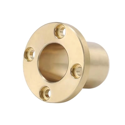 Harga yang bagus Self Lubricating Straight Bushing Graphite Bronze Bearing Good Chemical Resistance untuk Konstruksi OEM on line