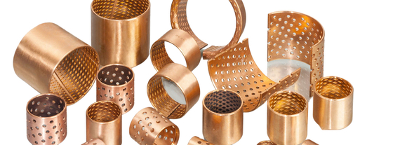 Harga yang bagus Bushing Perunggu Flanged Tahan Suhu Tinggi Dengan Kantong Minyak on line