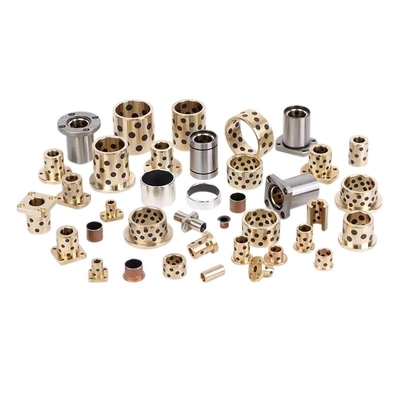 Harga yang bagus Padat Perunggu Grafit Bushing Terpasang Ukuran Besar, Disesuaikan, C86300 Pengecoran Sentrifugal Tembaga Paduan Perunggu Bush Beari on line