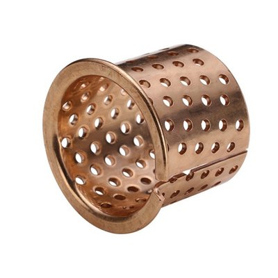 Harga yang bagus PRMF 202316 Dibungkus Perunggu Flanged Bushing CuSn8 Beban Tinggi on line